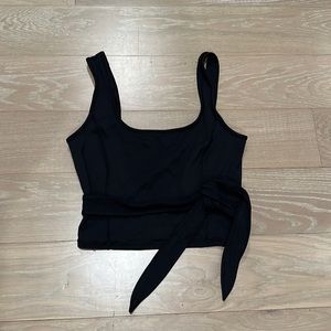 Lululemon cross belt bow tank